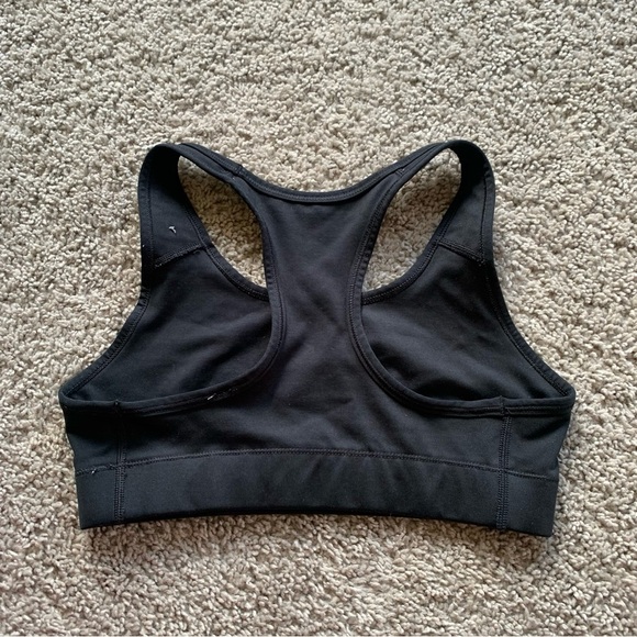 Women's Nike Pro Black Sports Bra Size Extra Small - Picture 3 of 4